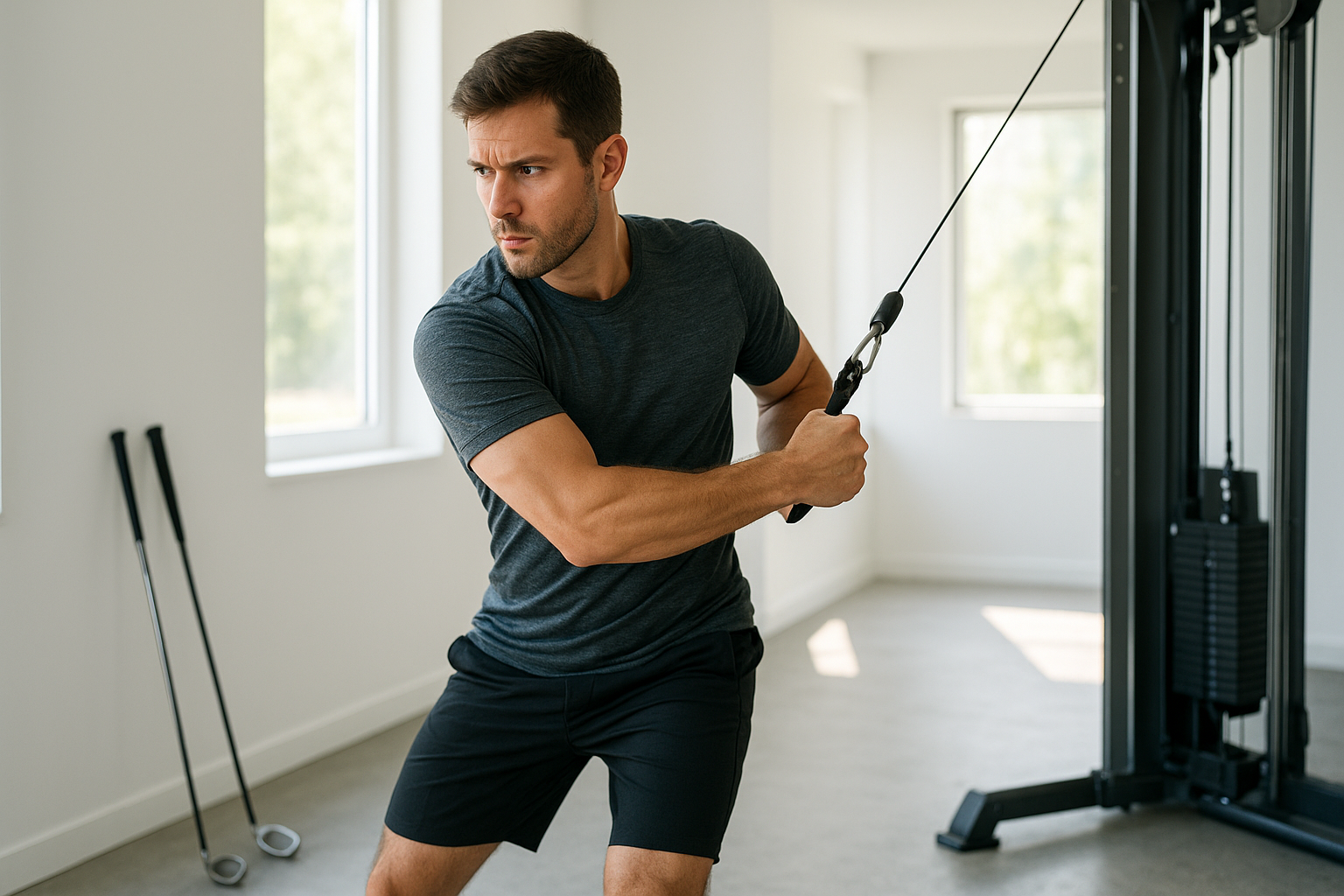 How to Integrate Fitness With Golf Swing Training Plan